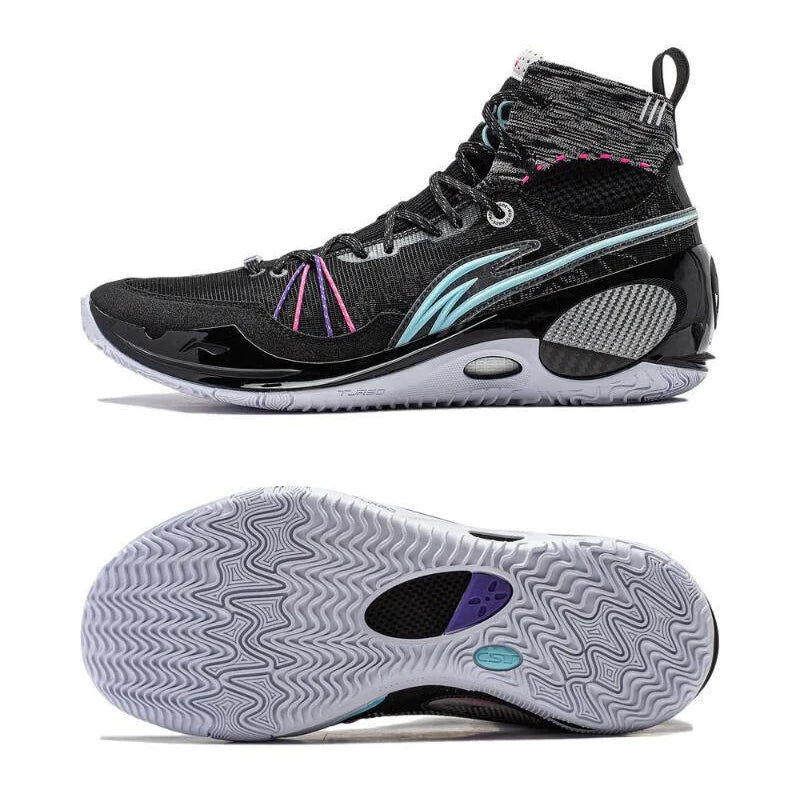 Li-Ning Men WADE 808 3 ULTRA V2 Professional Basketball Shoes Wearable Cushion Bounce Comfortable Sneakers Sport Shoes ABAU013