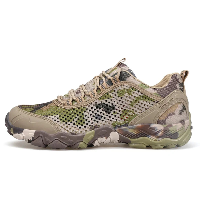 HUMTTO Chaussures pour hommes antidérapantes sport respirant été chaussures de randonnée homme extérieur luxe concepteur trekking escalade hommes baskets