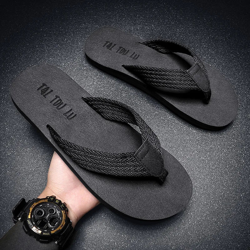 Tongs pour hommes, grandes tailles 49, 50, 51, 52, pantoufles, chaussures d'intérieur et d'extérieur, pour la plage