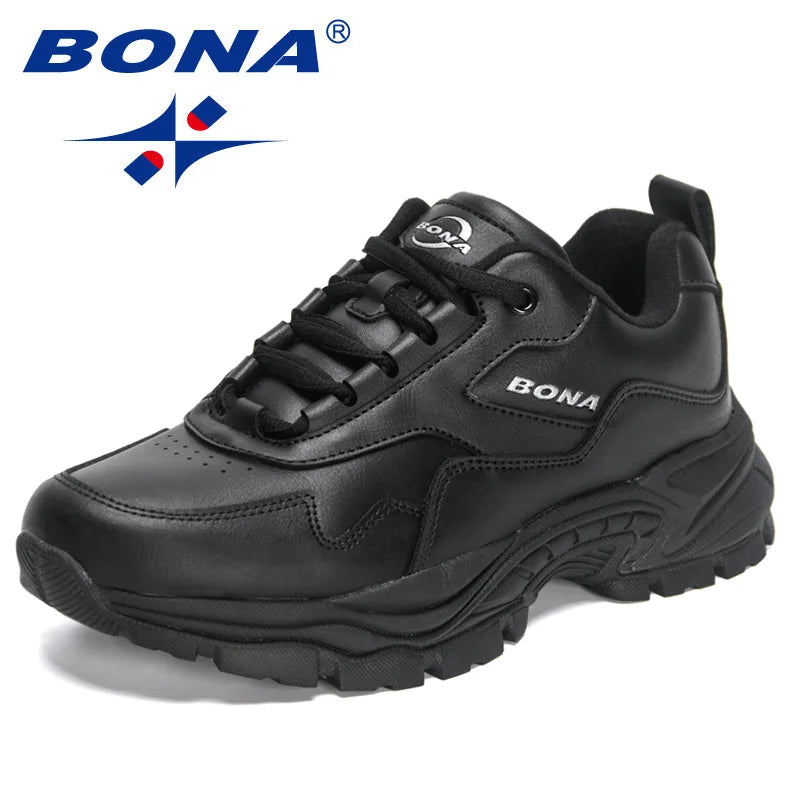 BONA New Designers Running Shoes Casual Fashion Sport Shoes Women Summer Breathable Luxury Brand Sneakers Ladies Footwear