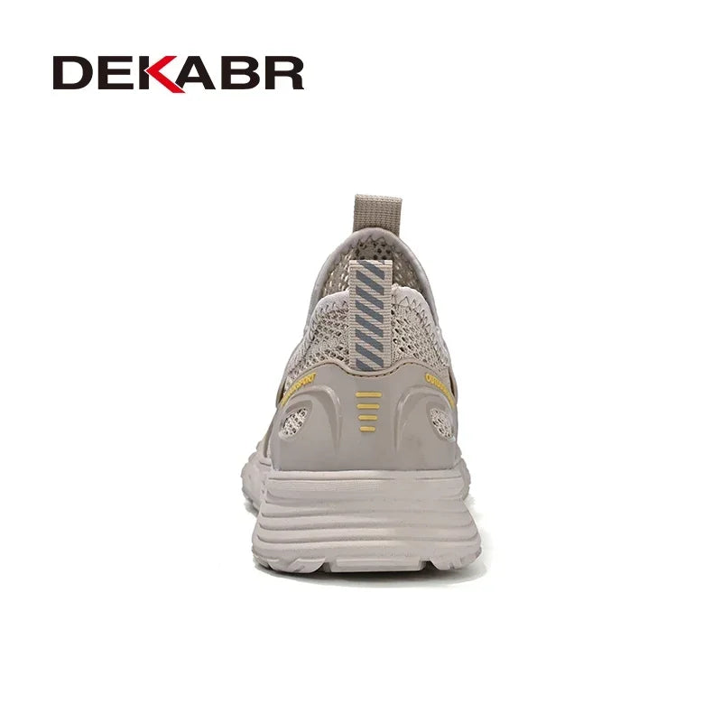 DEKABR New Summer Casual Shoes Men Trendy Comfortable Breathable Mesh Fashion Men Shoes Size 38-46