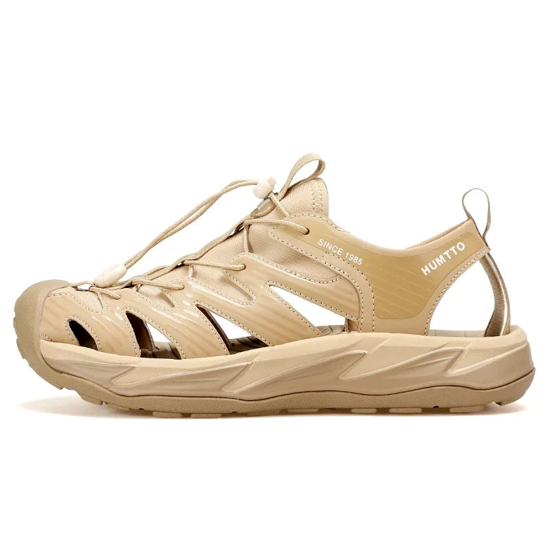 HUMTTO Chaussures de randonnée Sandales d'été pour hommes Respirantes en plein air Eau Plage Hommes Sandales Escalade Séchage rapide Aqua Baskets Homme