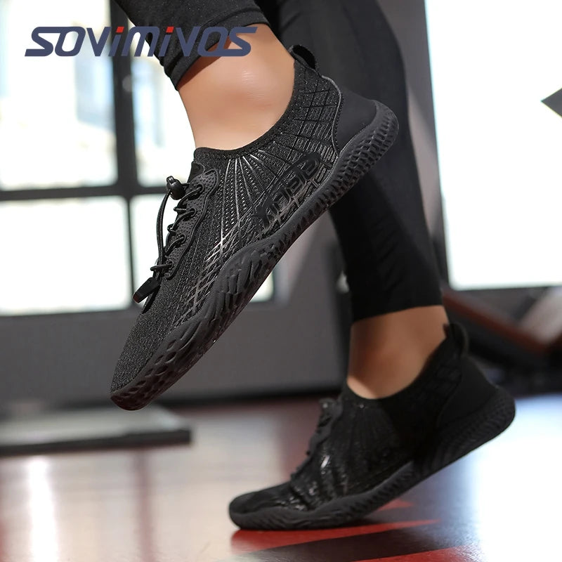 Hike Barefoot Shoes for Women Men Wide Toe Box, Non-Slip Breathable Water Shoes Beach Pool Aqua Swim Surf Hiking Walking Shoe
