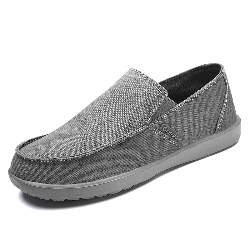 Baskets tendance en toile respirantes pour homme, chaussures de marche et de conduite confortables, chaussures plates décontractées pour l'extérieur