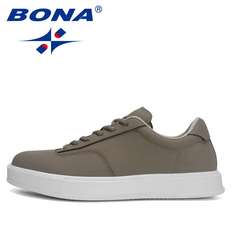 BONA 2023 New Designers Man Leisure Footwear Outdoor Sneakers Men Brand Shoes High Quality Breathable Anti-Slip Walking Shoes