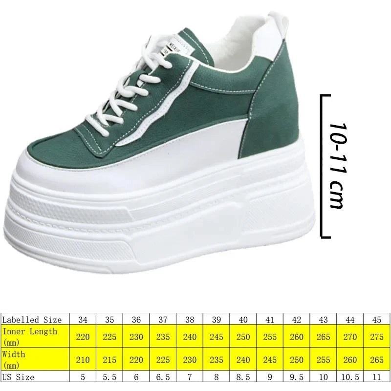 Fujin 10-11CM Synthetic Genuine Leather Boot Ankle Winter Plush Women Autumn Spring Cowboy Platform Wedge High Brand Shoes