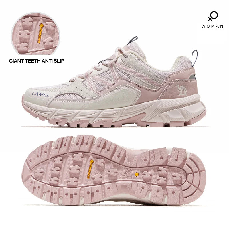 GOLDEN CAMEL Hiking Shoes Women and Men Sports Shoes Anti-slip Lightweight Professional Outdoor Climbing Shoes for Men Autumn