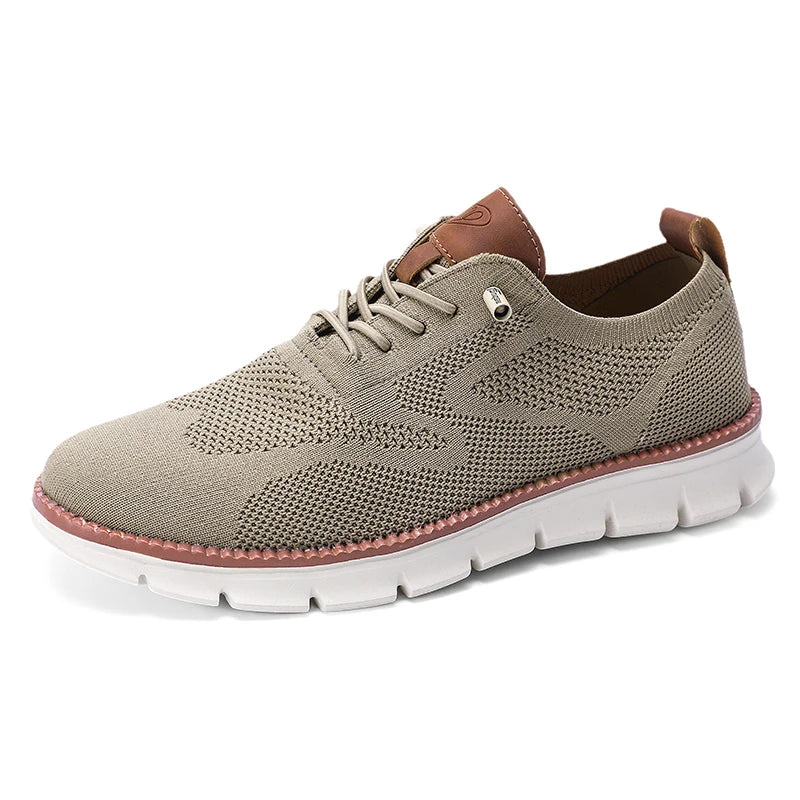 Plus Big Size 50 51 52 53 54 Mens Stylish Mesh Shoes Brogues Loafers Summer Lightweight Breathable Non-Leather Casual Shoes