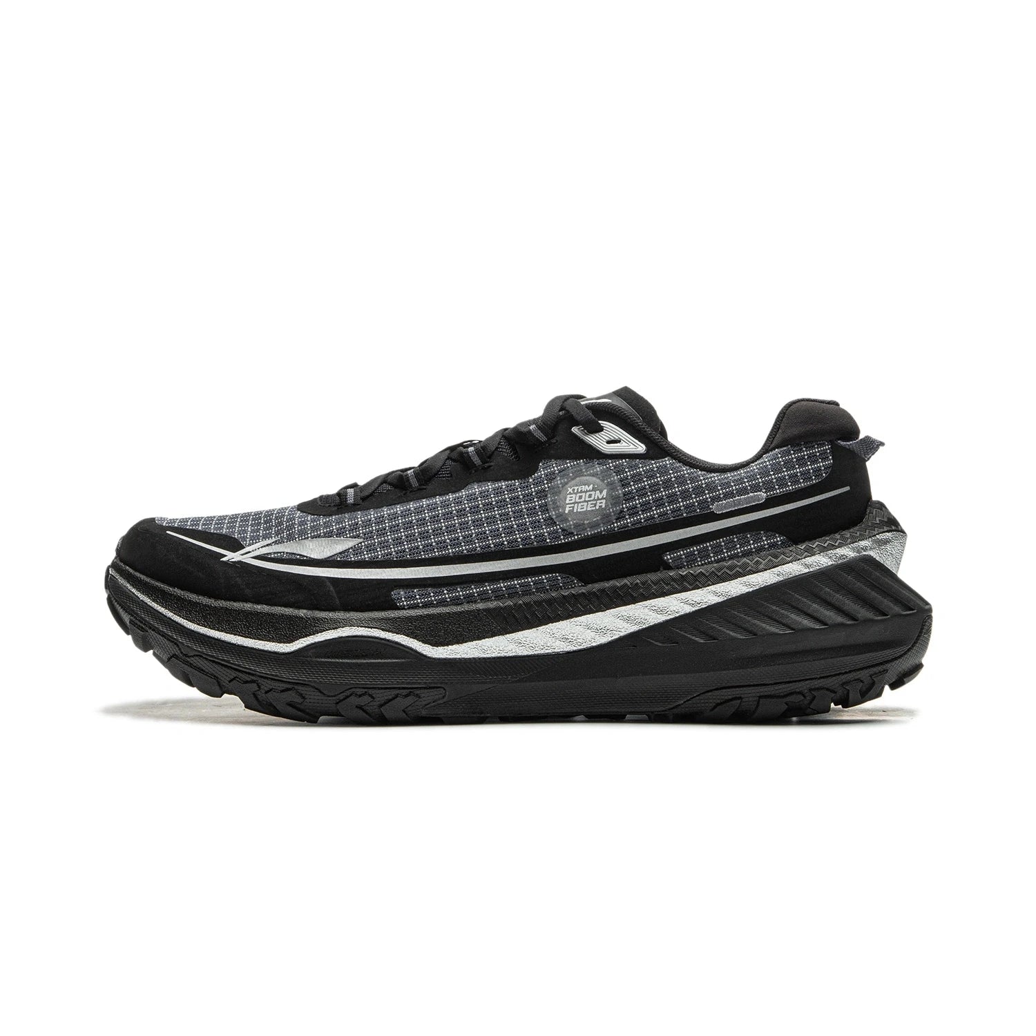 Li-Ning Men DI LU Trail Running Shoes Long Distance BOOM FIBER Cushion Sport Shoes Wearable Anti-Slip Sneakers ARNU003 ARNU009