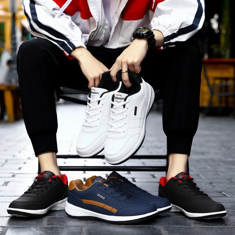 MAEDEF 2024 Chaussures plates pour hommes Chaussures de sport pour hommes Chaussures décontractées Baskets de plein air à lacets pour hommes Chaussures de course à pied pour hommes