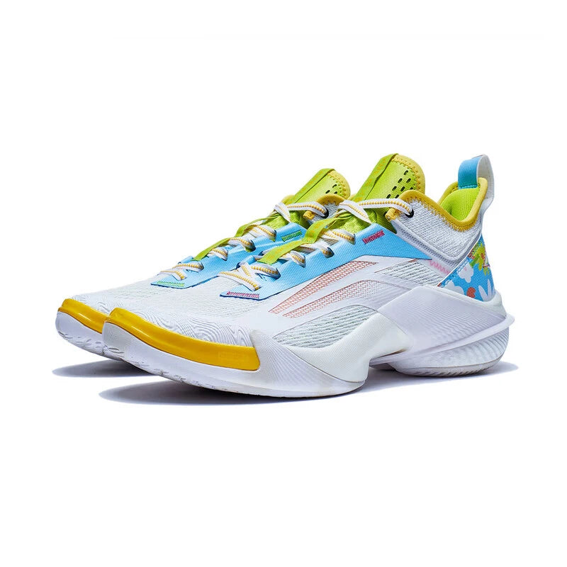 Li-Ning Men POWER X Professional Basketball Shoes BOOM Cushion LIGHT FOAM PLUS LiNing Wearable Sport Shoes Sneakers ABAT089
