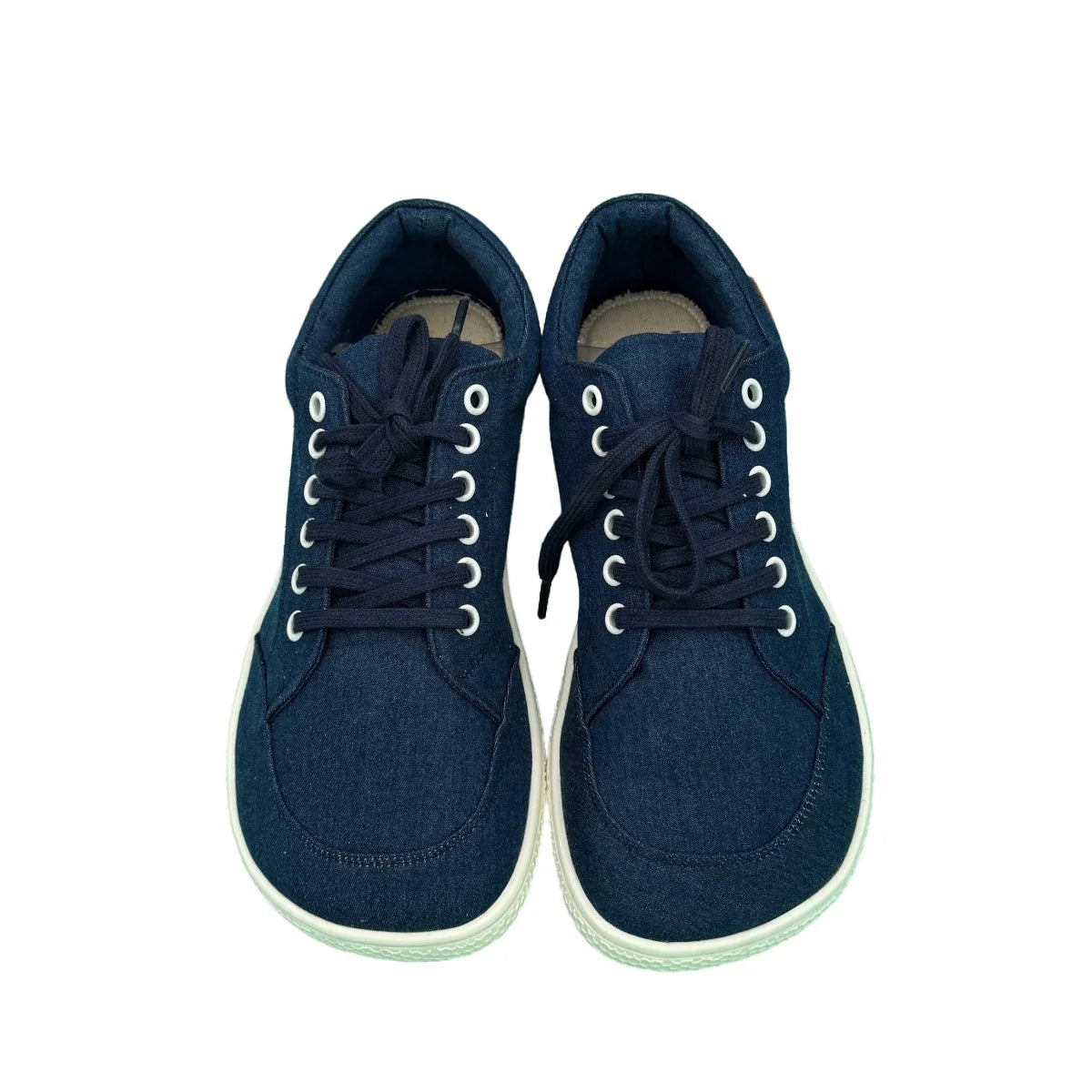 Tipsietoes Barefoot 2025 Canvas Sneaker For Women Men Flat Soft Zero Drop Sole Wider Toe Box Flexible Light Weight