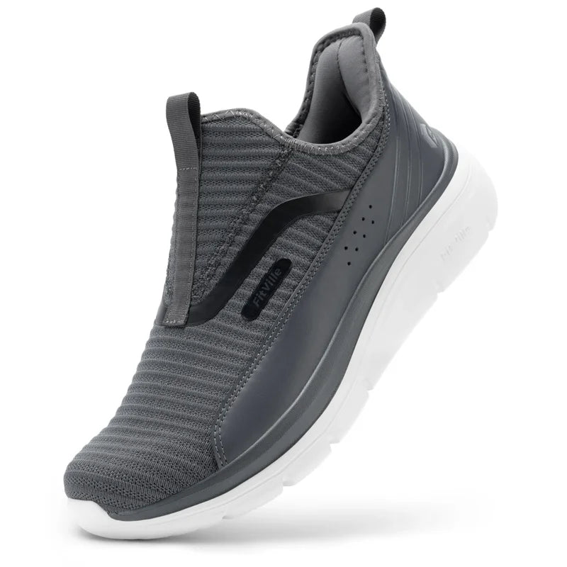 Fitville Wide Men'S Sport Shoes Fitness Walking Shoes Lightweight Breathable For Outdoor Casual Sports Running Shoes Sneaker