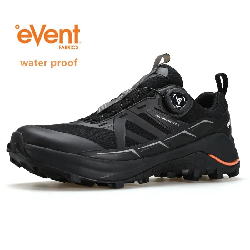 HUMTTO Chaussures de randonnée imperméables pour hommes, bottes de trekking respirantes, chaussures de sport pour camping en plein air, baskets d'hiver antidérapantes pour hommes