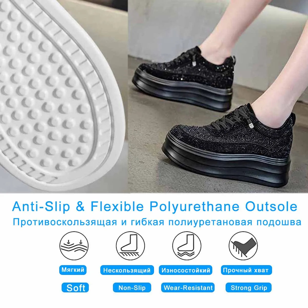 Fujin 9cm Air Mesh Micrifiber Synthetic Leather Summer Chunky Sneakers Breathable Platform Wedge Women Vulcanize Hollow  Shoes