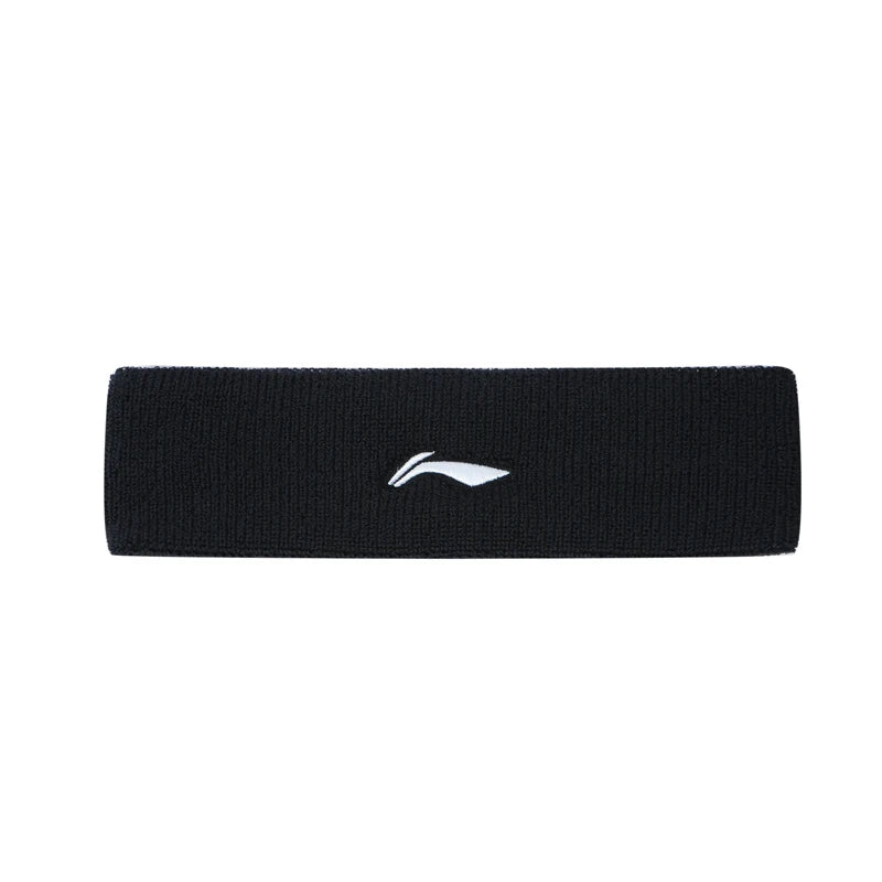 Li-Ning Unisex Sports Headband for Basketball Running Training 21*5.5cm LiNing Men Women Breathable Reflective Sweatband AQAV001
