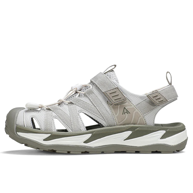 HUMTTO Chaussures de pataugeoire à séchage rapide pour hommes, chaussures de randonnée respirantes, sandales d'été pour hommes, chaussures de plage en plein air, baskets aquatiques antidérapantes pour hommes