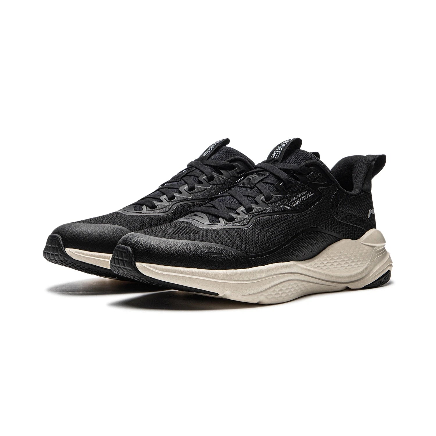 Li-Ning Women LN FLOW Running Jogger Shoes TUFF RB Cushion Comfortable Breathable LiNing Leisure Sports Sneakers AGLU090