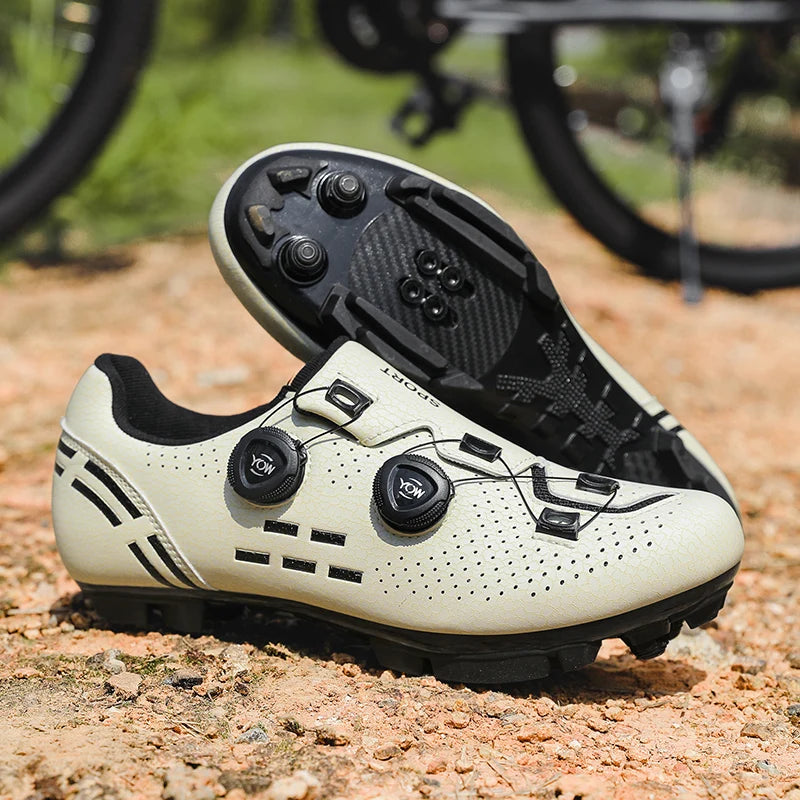 New Cycling Shoes Mtb Flat Pedal Bicycle Sneaker Man Cleat Shoes Bicycle Mountain Bike Shoe Racing Lock Footwear Cycling Shoes