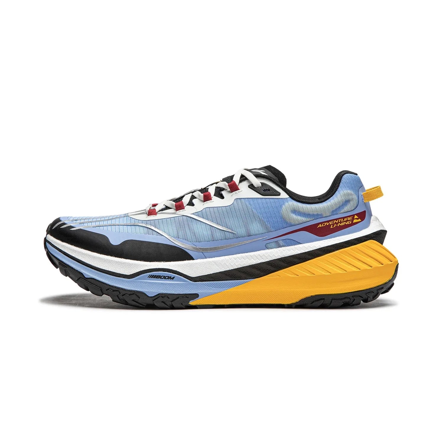 Li-Ning Men DI LU Trail Running Shoes Long Distance BOOM FIBER Cushion Sport Shoes Wearable Anti-Slip Sneakers ARNU003 ARNU009
