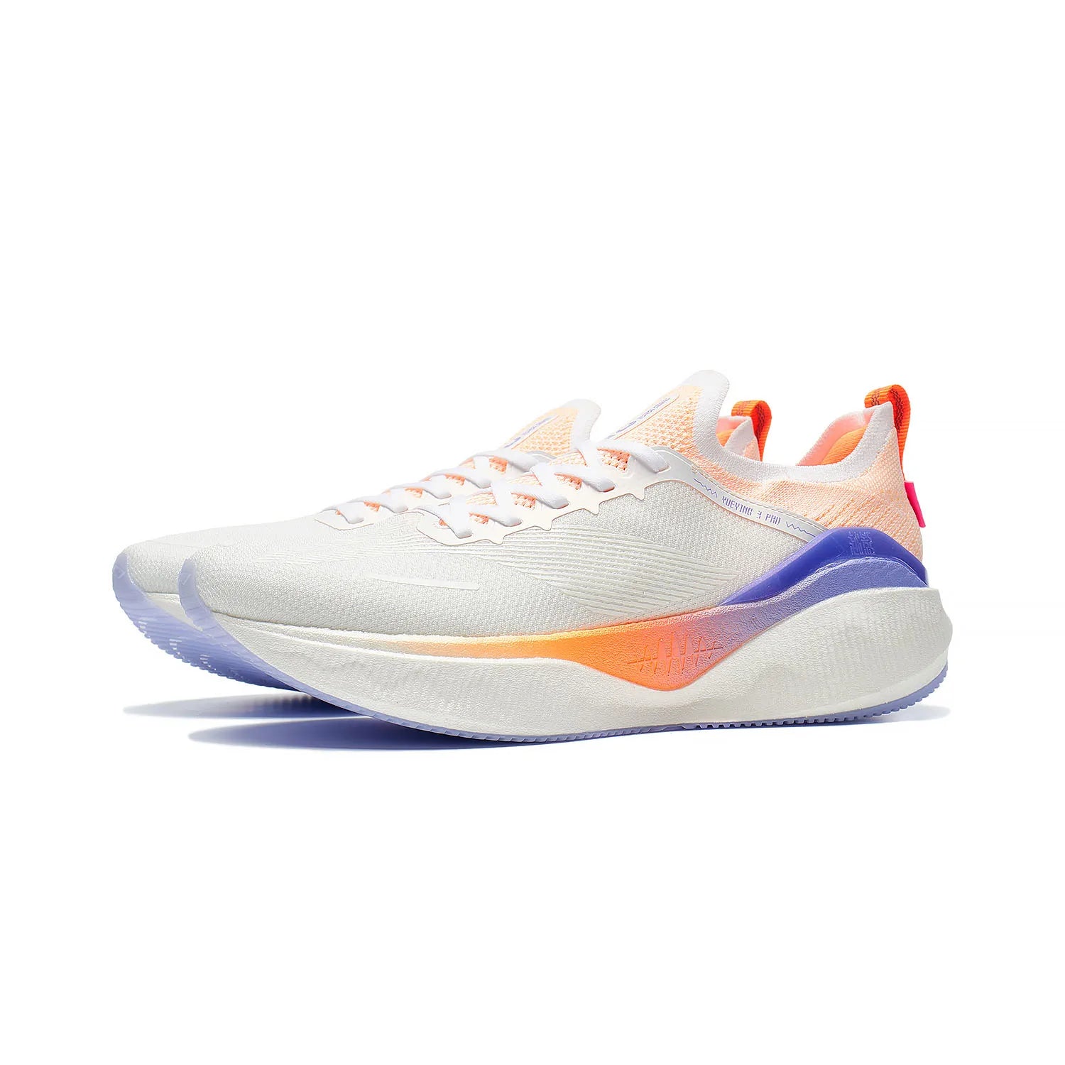 Li-Ning Men YUEYING 3 PRO Cushion Running Shoes Breathable LiNing BOOM FIBER Stable Support Anti-Slippery Sport Sneakers ARHT017