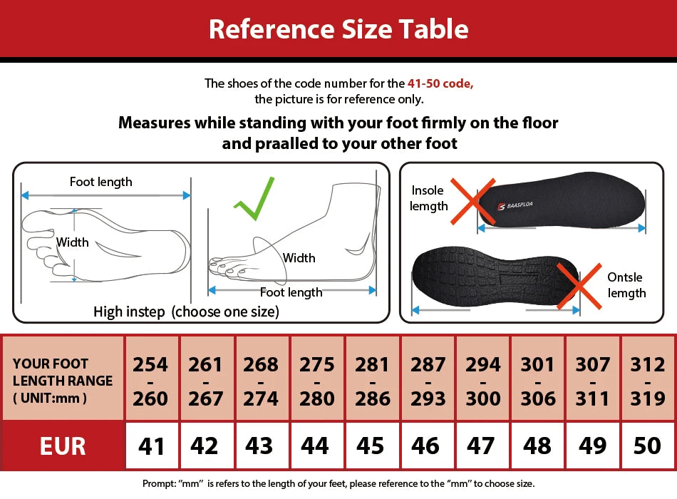 Baasploa New Men Sneakers Comfortable Knit Walking Shoes Breathable Fashion Sneaker Anti-Slip Shock-Absorbing Casual Shoes