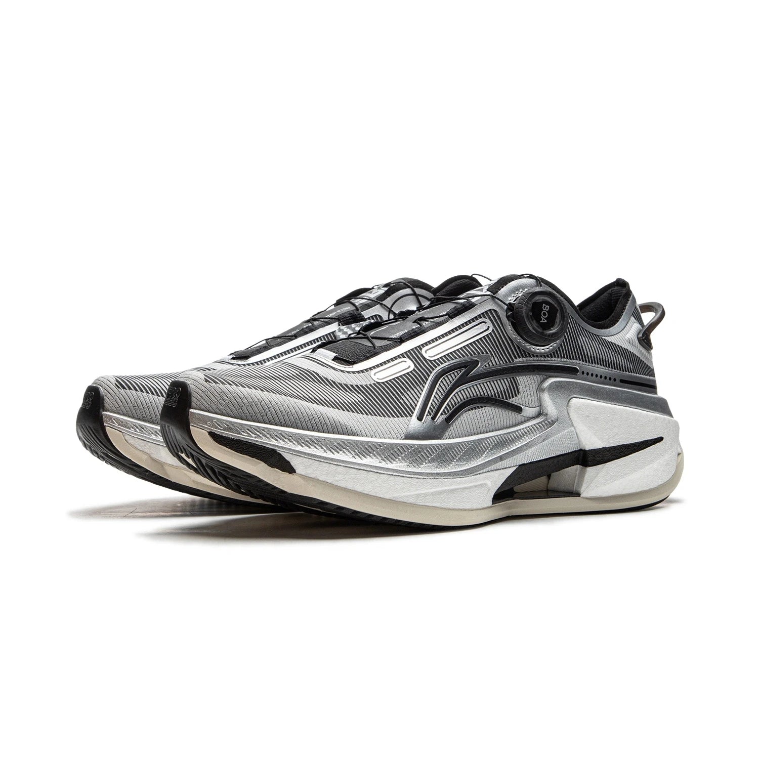 Li-Ning Men FURIOUS RIDER 8 PRO Stability Running Shoes BOOM Cushion Support Sport Shoes LiNing Anti-slip Sneakers ARZU005