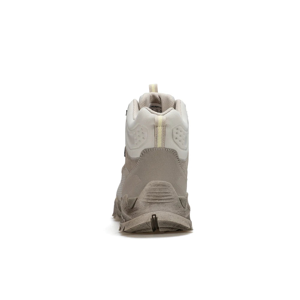 Bottes de randonnée imperméables HUMTTO, chaussures de randonnée d'extérieur de luxe pour hommes, baskets d'escalade, bottines de sécurité en cuir pour hommes