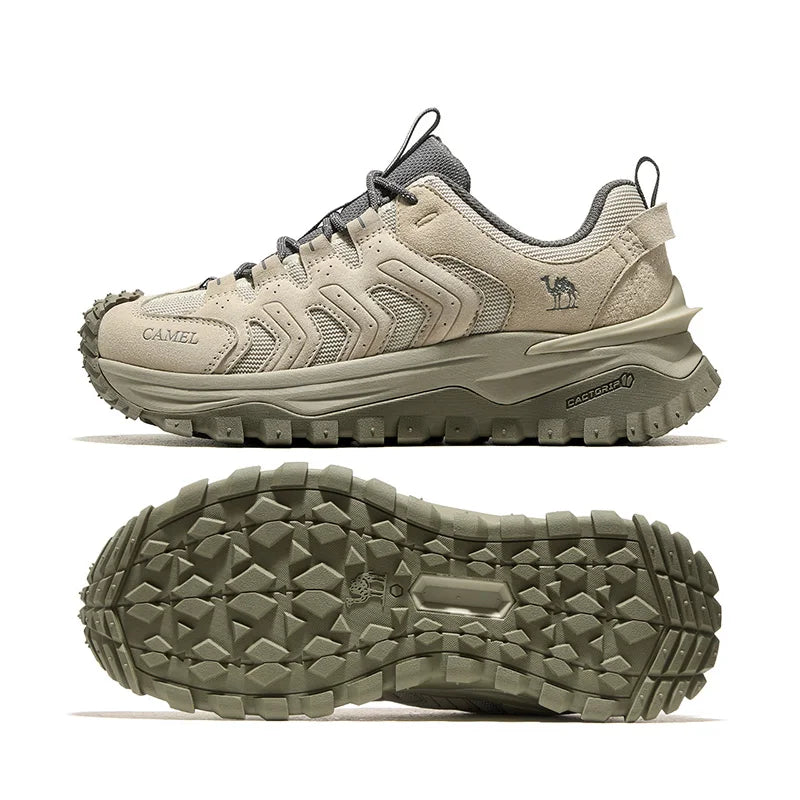 GOLDEN CAMEL Hiking Shoes Women and Men Thick-soled Sports Sneakers Non-slip Wear-resistant Cross-country Trekking Shoes for Men