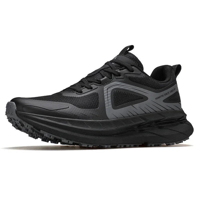 HUMTTO Breathable Gym Running Shoes for Men Cushioning Sneakers Black Trainers Man Luxury Designer Marathon Men's Sports Shoes