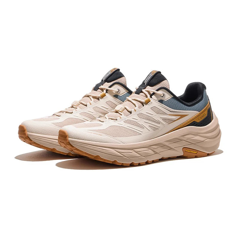 GOLDEN CAMEL Hiking Shoes Men and Women Sneakers Anti-slip Shock Absorption Grip Trekking Shoes for Men Lightweight Comfortable