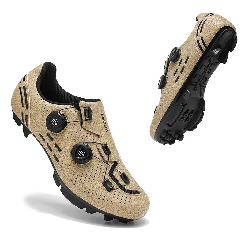 New Cycling Shoes Mtb Flat Pedal Bicycle Sneaker Man Cleat Shoes Bicycle Mountain Bike Shoe Racing Lock Footwear Cycling Shoes