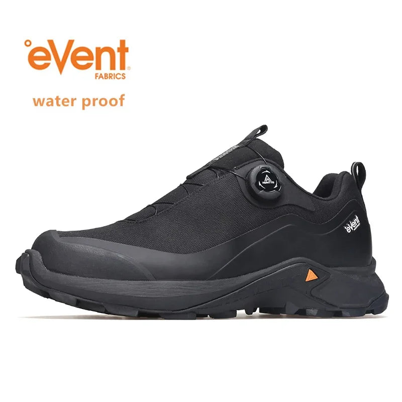 HUMTTO Chaussures de randonnée imperméables pour hommes, bottes de trekking respirantes, chaussures de sport pour camping en plein air, baskets d'hiver antidérapantes pour hommes