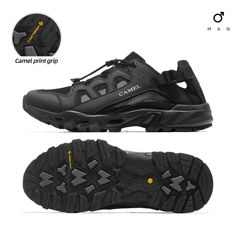 GOLDEN CAMEL Hiking Shoes Wading River Tracing Aqua Shoes Women Outdoor Lightweight Mesh Sports Shoes for Men Summer Breathable
