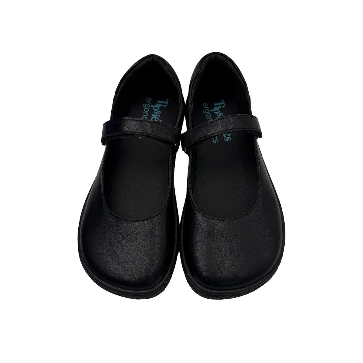 Tipsietoes 2025 Sprinng Autumn Barefoot Leather Ballerina For Women With Flat Soft Sole Zero Drop Wider Toes Box Light Weight