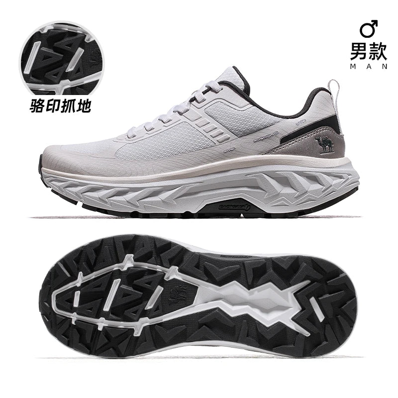 GOLDEN CAMEL Cross-country Running Shoes Men Women Outdoor AIR Non-slip Sports Shoes Breathable Mountain Hiking Shoes for Men