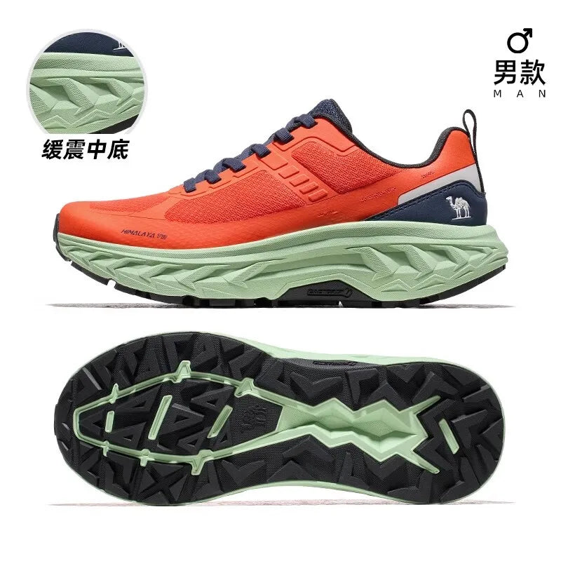 GOLDEN CAMEL Cross-country Running Shoes Men Women Outdoor AIR Non-slip Sports Shoes Breathable Mountain Hiking Shoes for Men