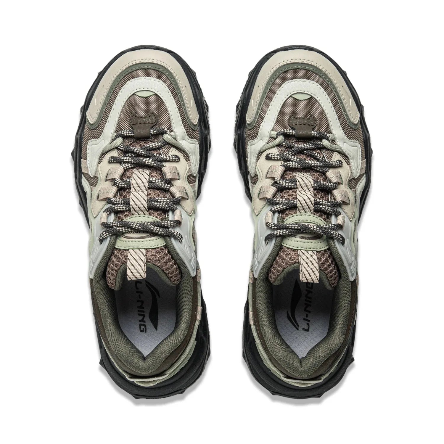 Li-Ning Women X-CLAW LITE 2 Lifestyle Shoes Retro Comfortable Wearable Sneakers LiNing Classic Casual Shoes AGCU176