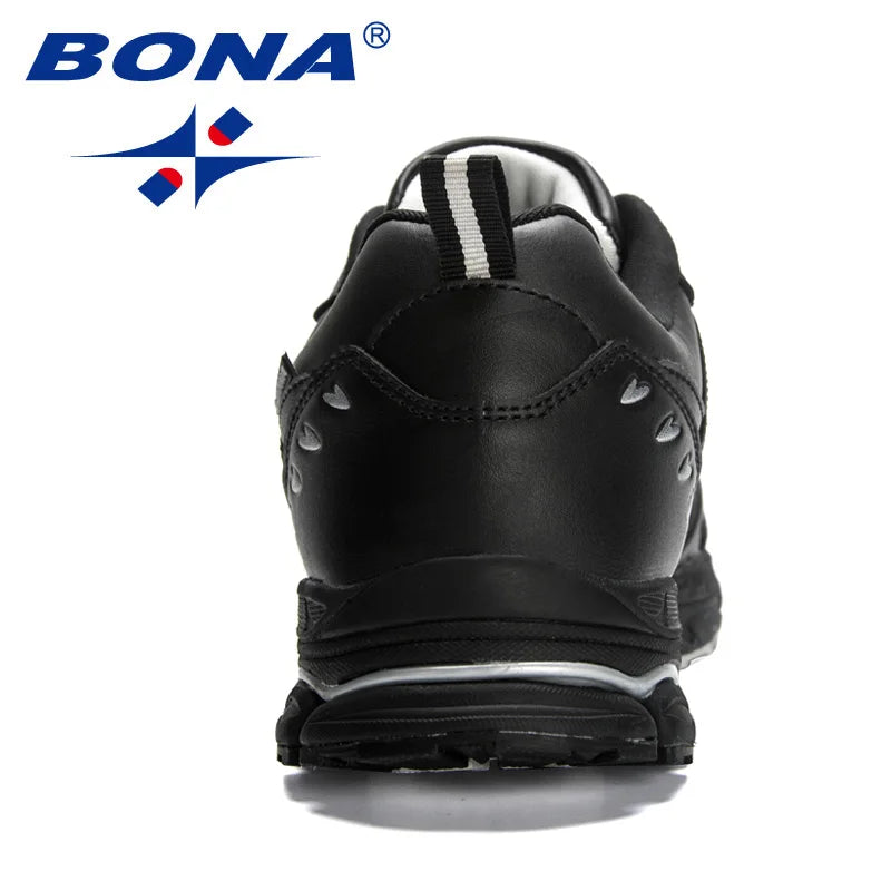 BONA 2023 New Designers Classics Casual Shoes Men Lightweight Vulcanize Shoes Man Walking Sneakers Mansculino Zapatillas Hombre
