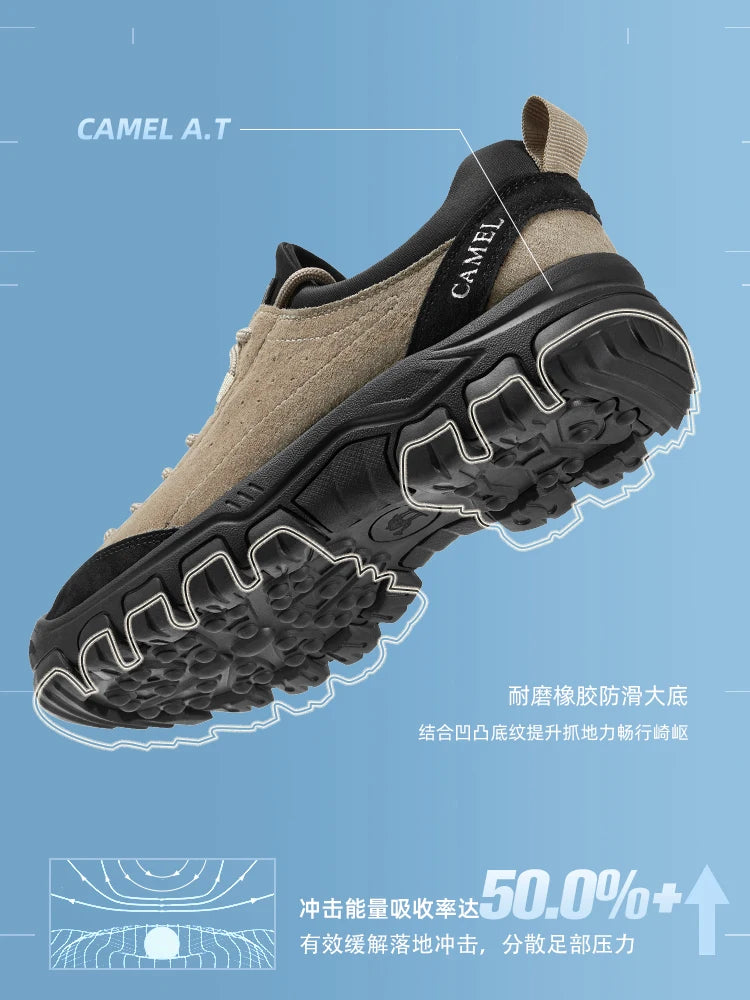 GOLDEN CAMEL Hiking Shoes Women and Men Lightweight Breathable Outdoor Trekking Trail Shoes for Women Mountaineering Clearance