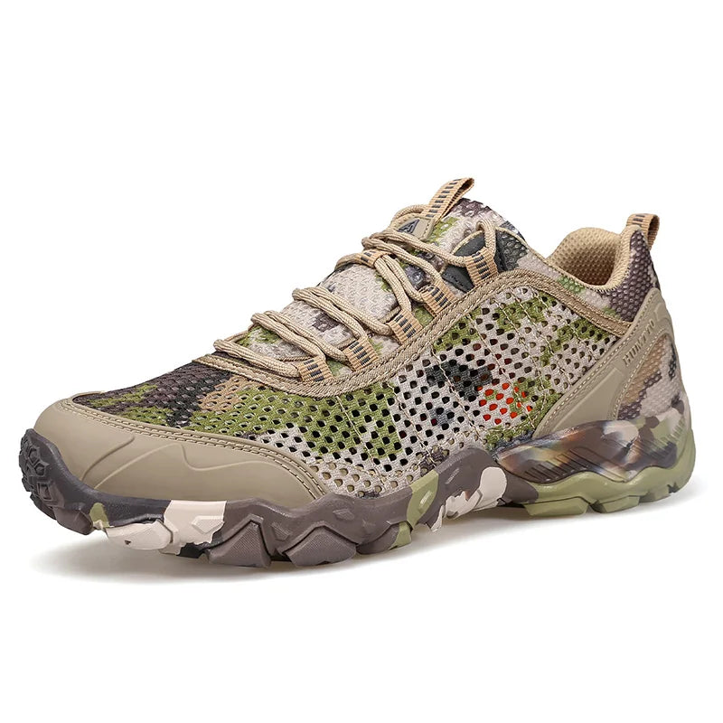 HUMTTO Chaussures pour hommes antidérapantes sport respirant été chaussures de randonnée homme extérieur luxe concepteur trekking escalade hommes baskets