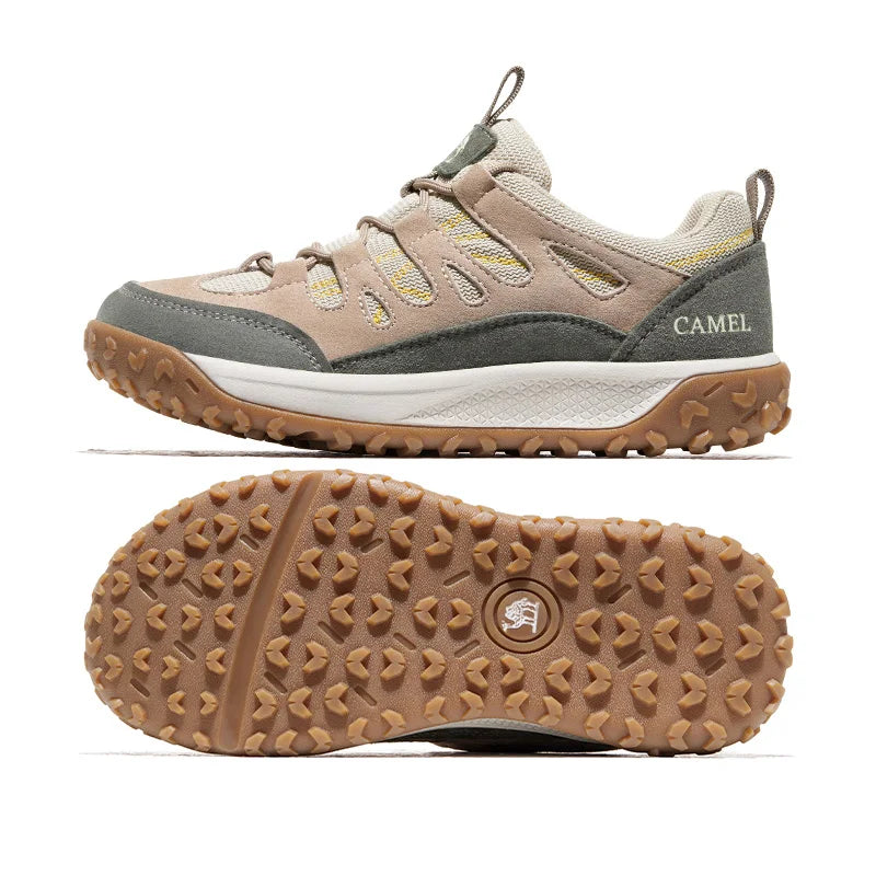 GOLDEN CMAEL Women's Hiking Shoes Waterproof Non-slip Woman Sneakers Outdoor Sports Trekking Shoes for Women 2023 Autumn New