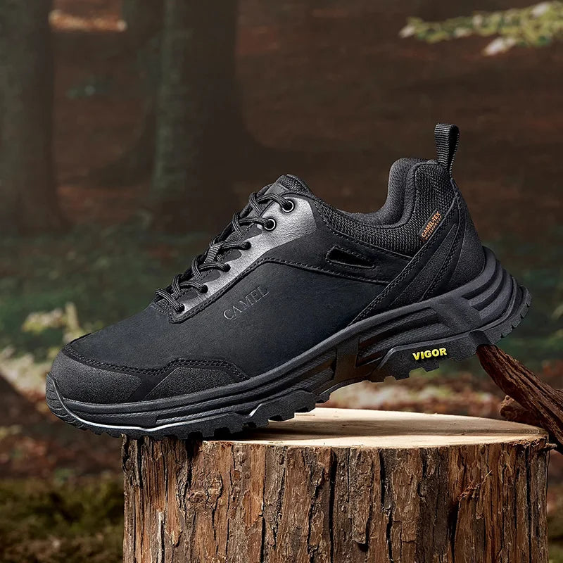 GOLDEN CAMEL Men's Shoes Hiking Shoes Waterproof Wear-Resistant Outdoor Sports Sneakers Trekking Shoes for Men 2023 Autumn New
