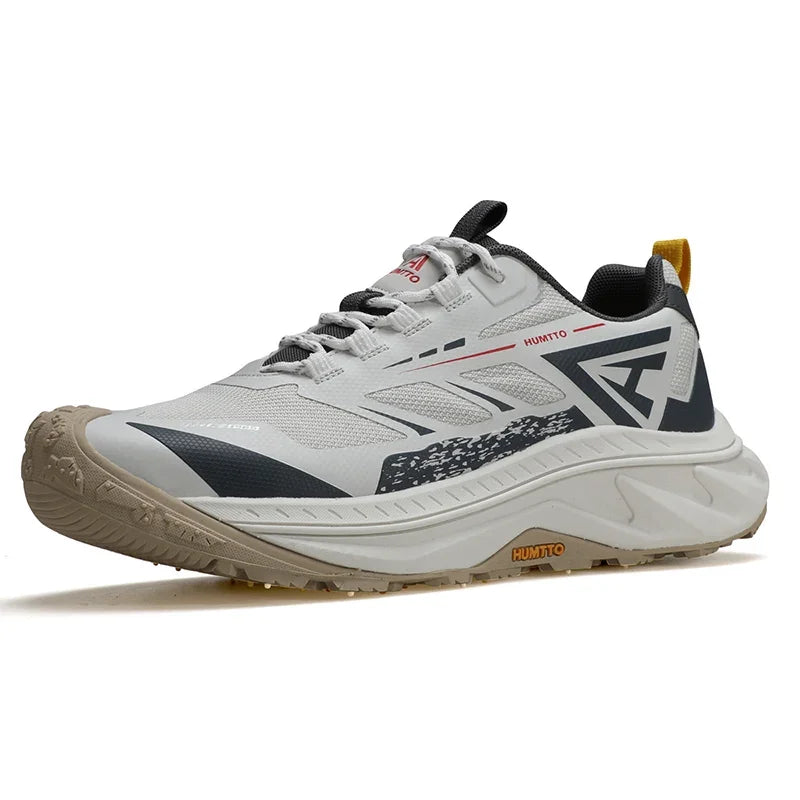 HUMTTO Sports Trail Running Chaussures Designer Tenis Man Casual Sneaker pour Hommes Respirant Léger Extérieur Noir Hommes Baskets