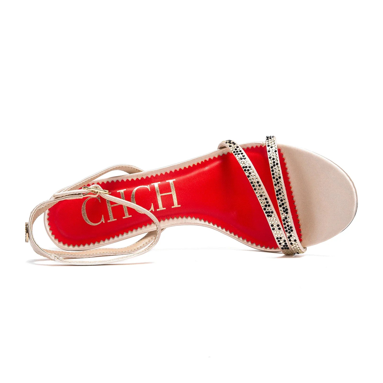Women's High Heels Simple with Diamond Design Fine Workmanship Versatile Woman's Sandals