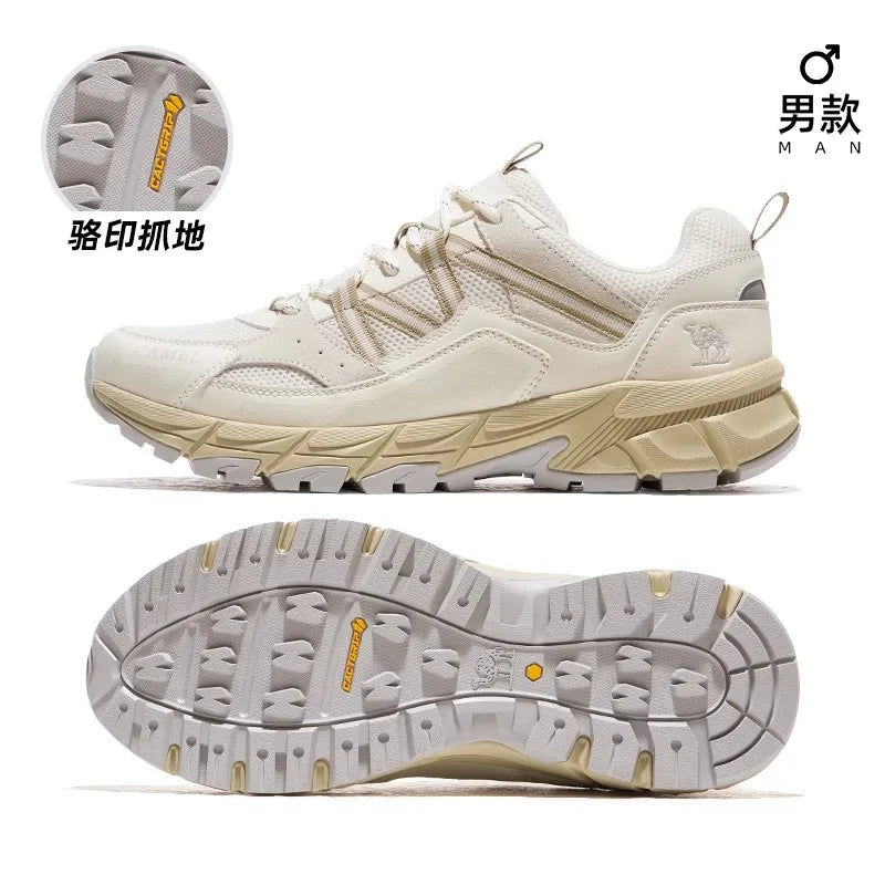 GOLDEN CAMEL Hiking Shoes Women and Men Sports Shoes Anti-slip Lightweight Professional Outdoor Climbing Shoes for Men Autumn