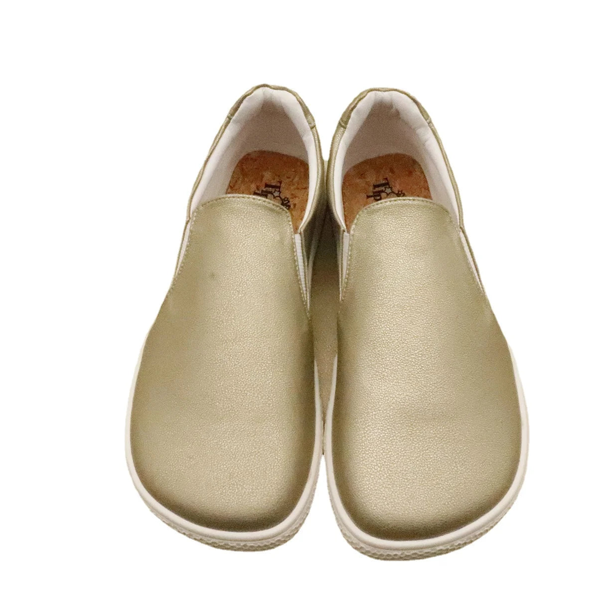 Tipsietoes 2025 Autumn Barefoot Leather For Women With New Flat Soft Zero Drop Sole Wider Toe Box Light Weight Minimalist