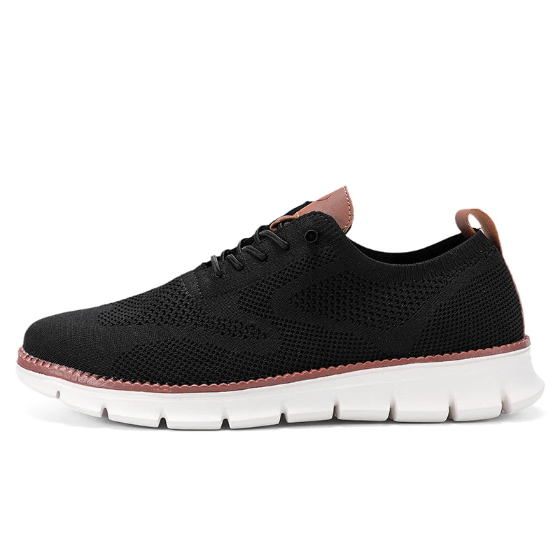 Plus Big Size 50 51 52 53 54 Mens Stylish Mesh Shoes Brogues Loafers Summer Lightweight Breathable Non-Leather Casual Shoes