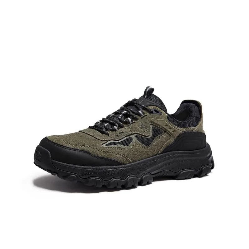 GOLDEN CAMEL Men's Hiking Shoes Wear-resistant Non-slip Outdoor Sneakers Comfortable Casual Sports Shoes for Men 2025 Autumn New