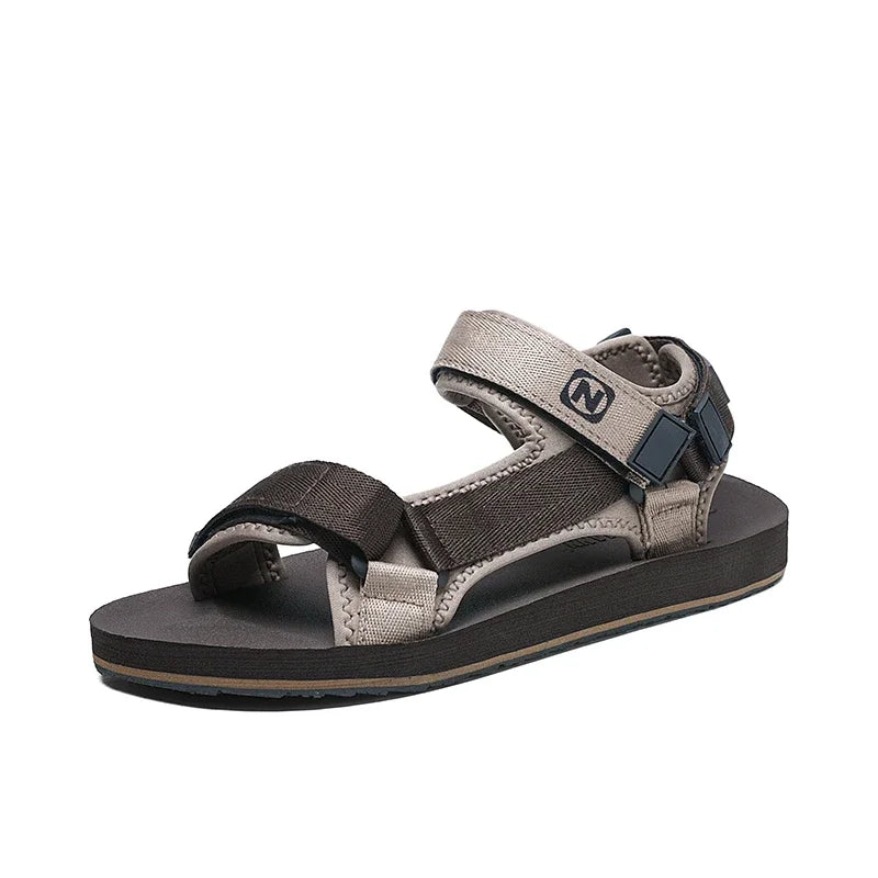 Sandales plates style gladiateur pour hommes, chaussures ouvertes, chaussures romaines, sandales décontractées d'été, réglables, respirantes, légères, grandes tailles 50, 51, 52